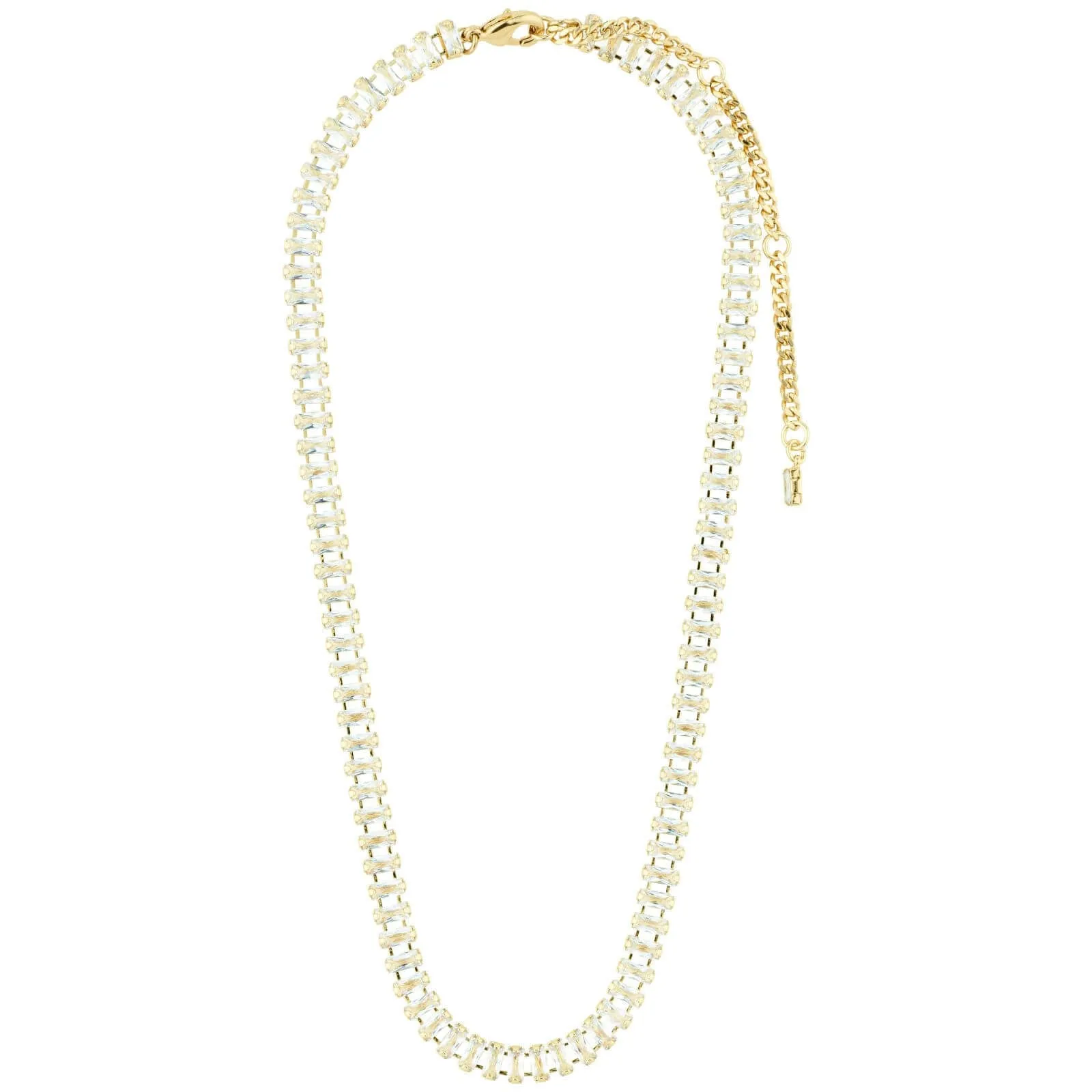 Pilgrim Rue Gold Crystal Necklace