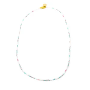 Pinks & Teals Wunderlust Bead Necklace..