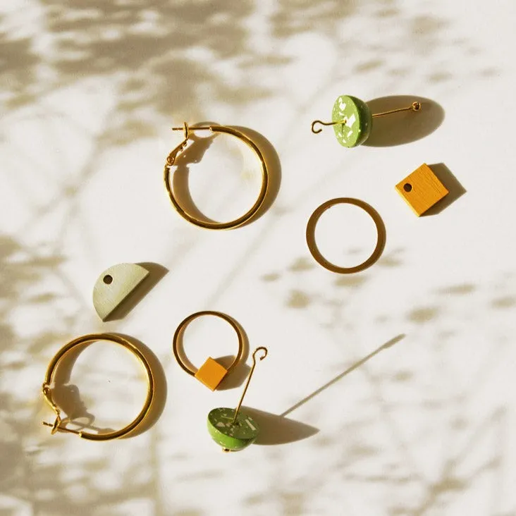Pithy Luxury Jewellery - Eclisse Hoop Earrings
