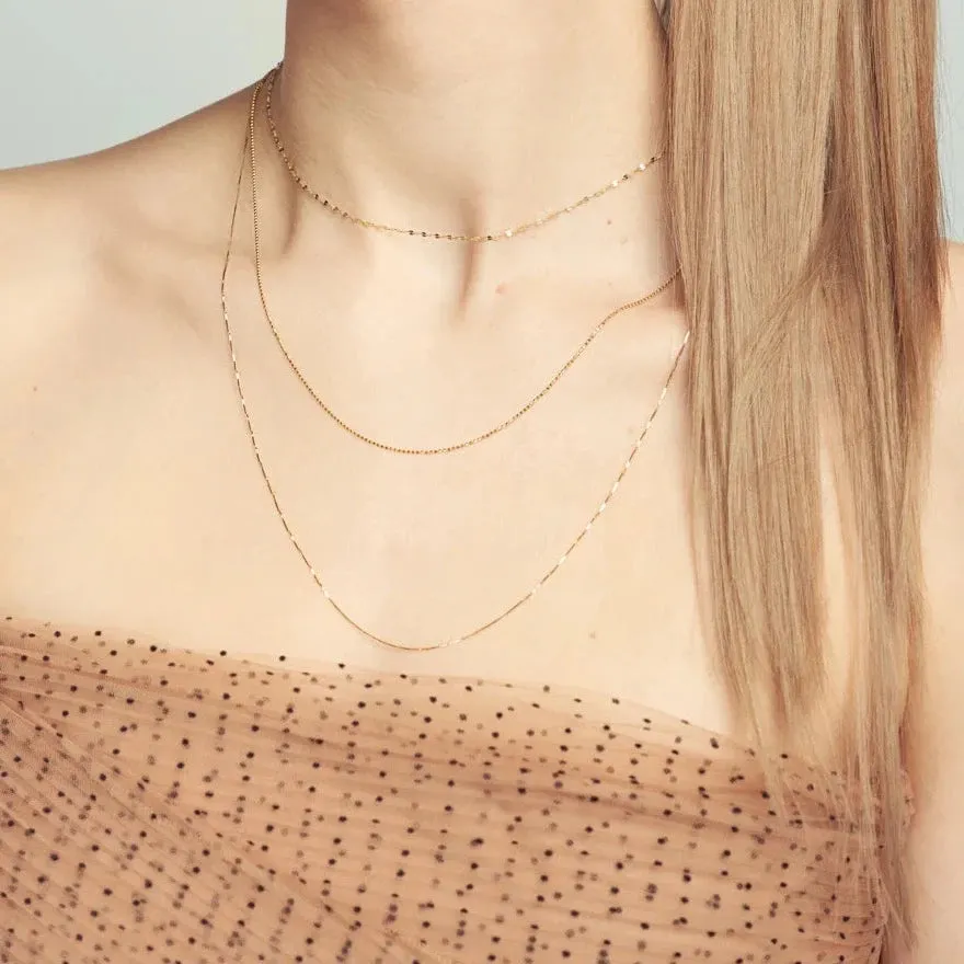 Poppy Finch 14K Gold Beaded Necklace