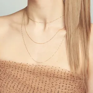 Poppy Finch 14K Gold Beaded Necklace