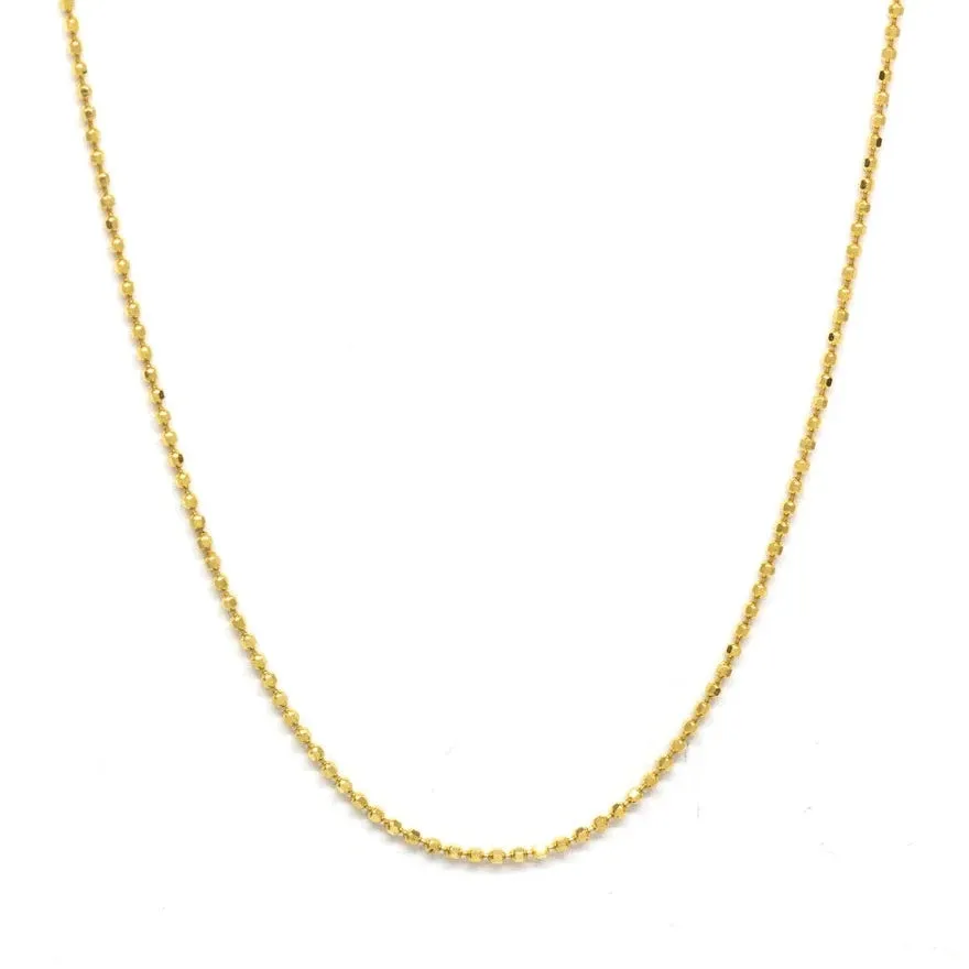 Poppy Finch 14K Gold Beaded Necklace