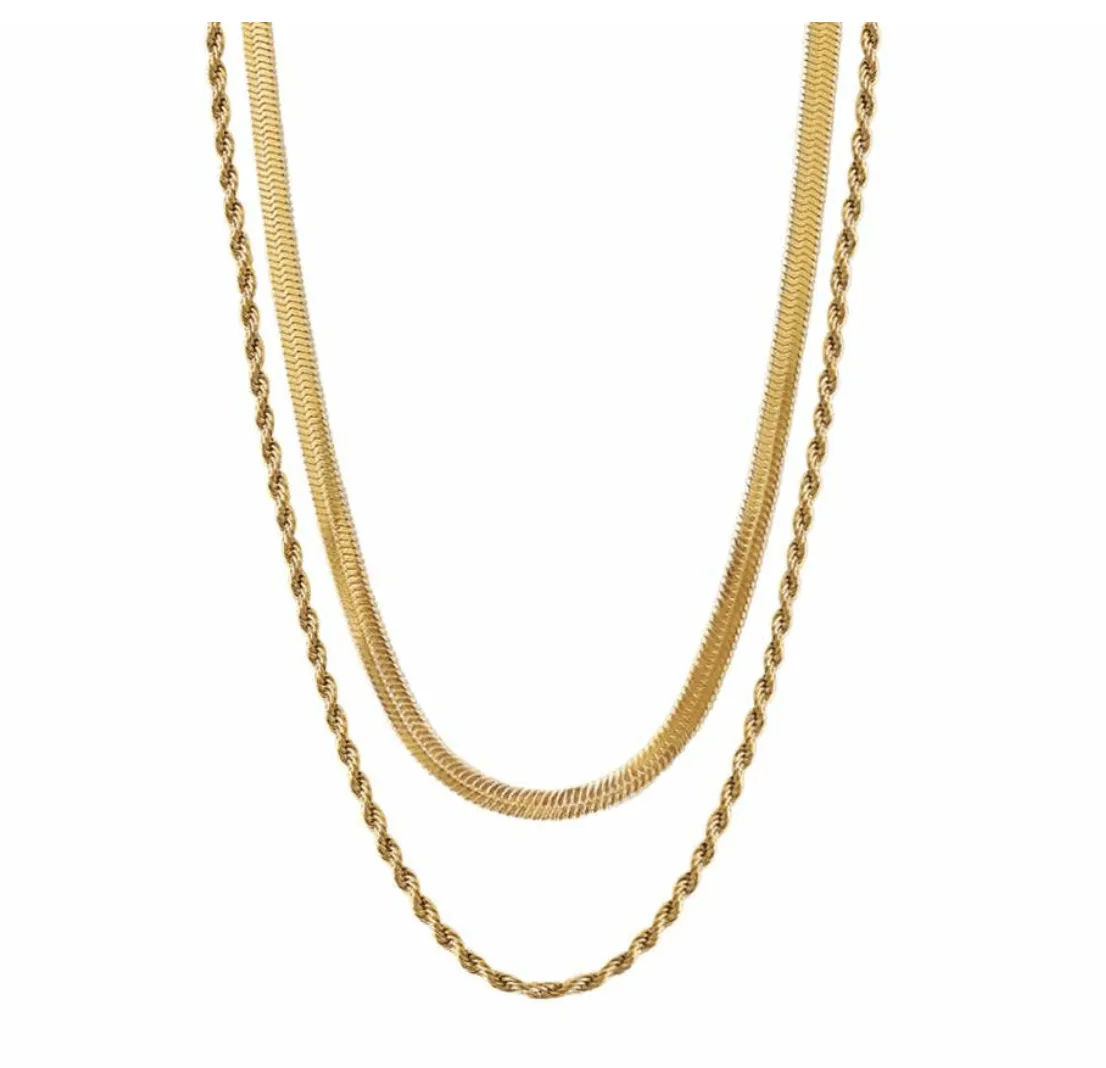 PORTER ROPE CHAINS - gold