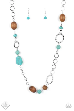 Prairie Reserve Blue Paparazzi Necklace