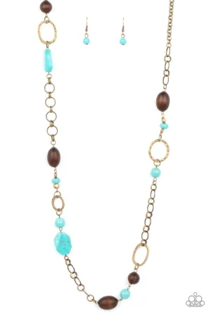 Prairie Reserve Brass Paparazzi Necklace