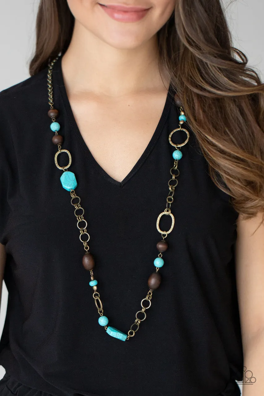 Prairie Reserve Brass Paparazzi Necklace