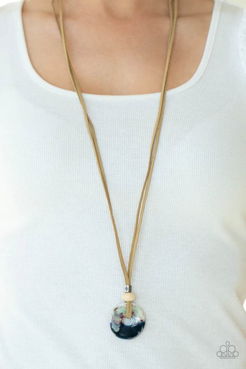 Primal Paradise Multi Paparazzi Necklace