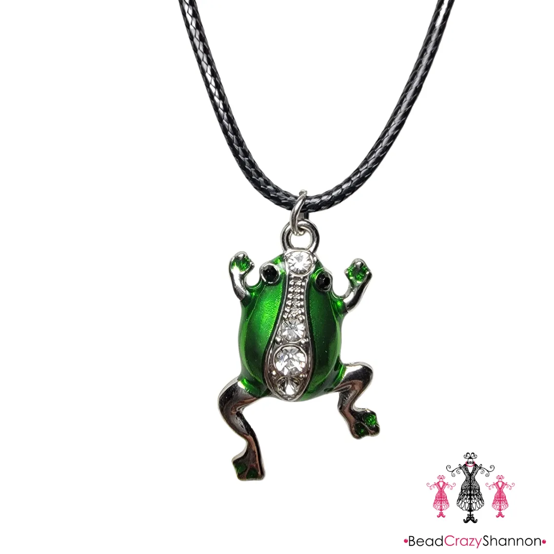 Prince Charming Frog Necklace