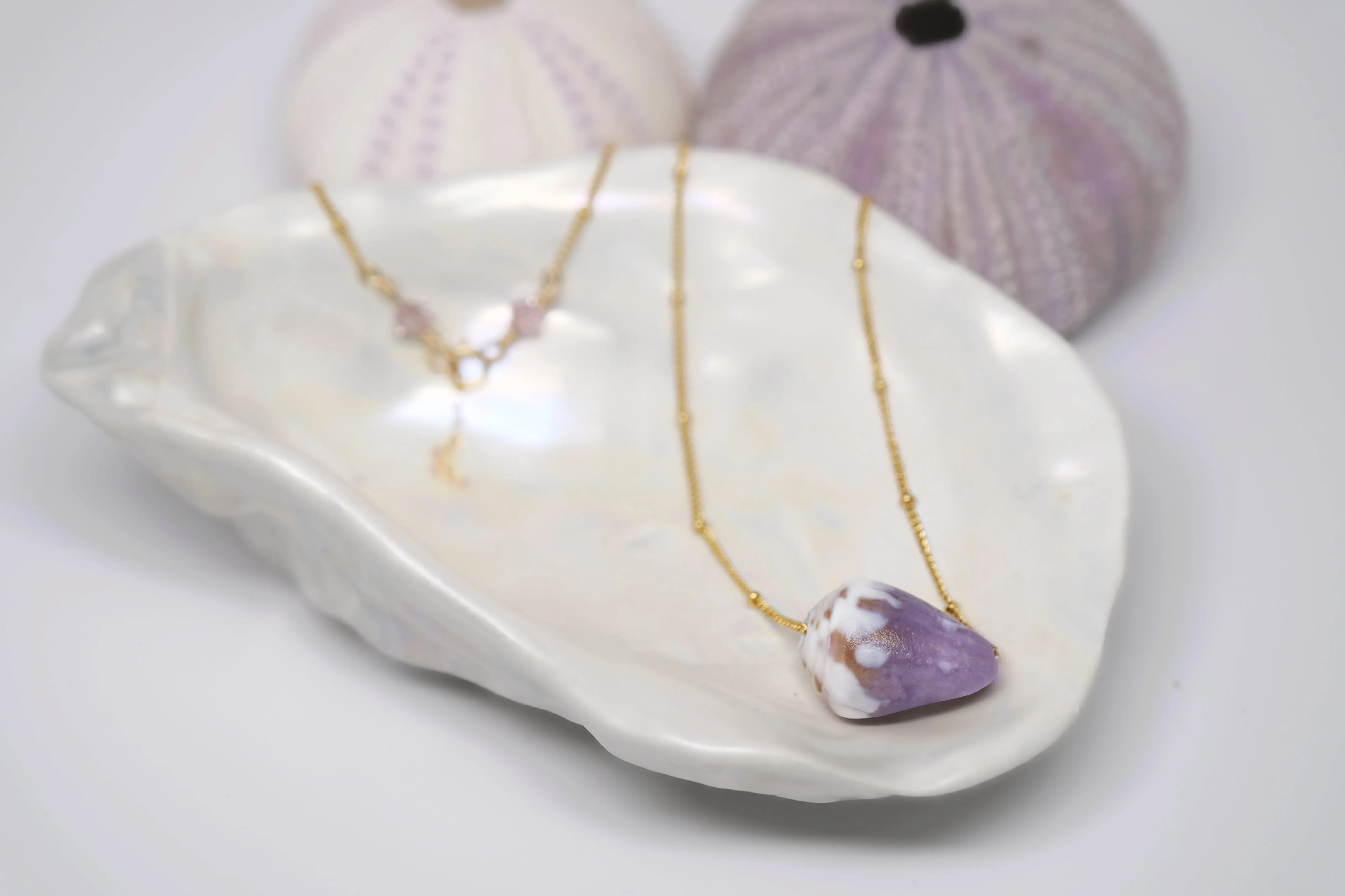 Purple Aura Necklace
