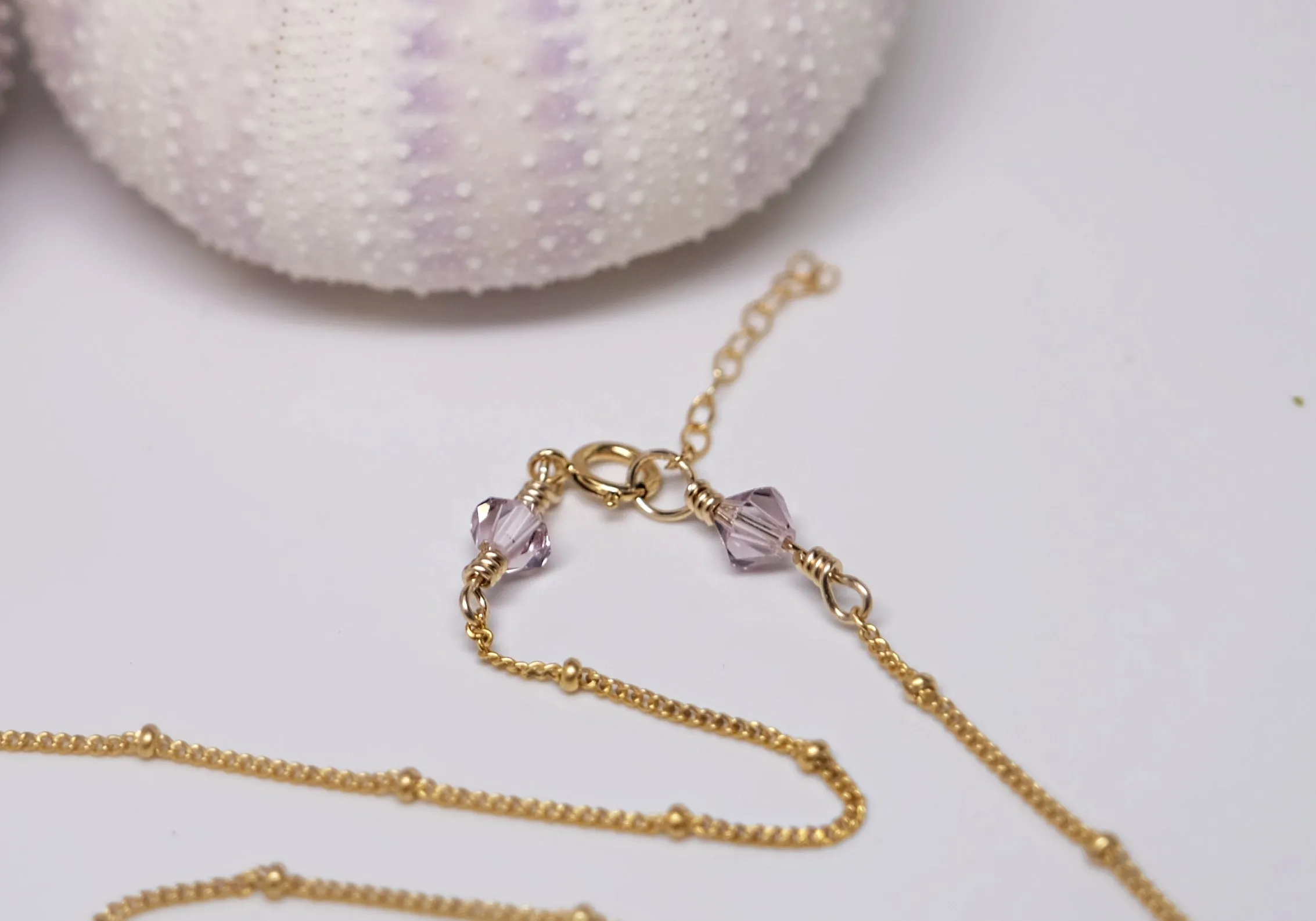 Purple Aura Necklace