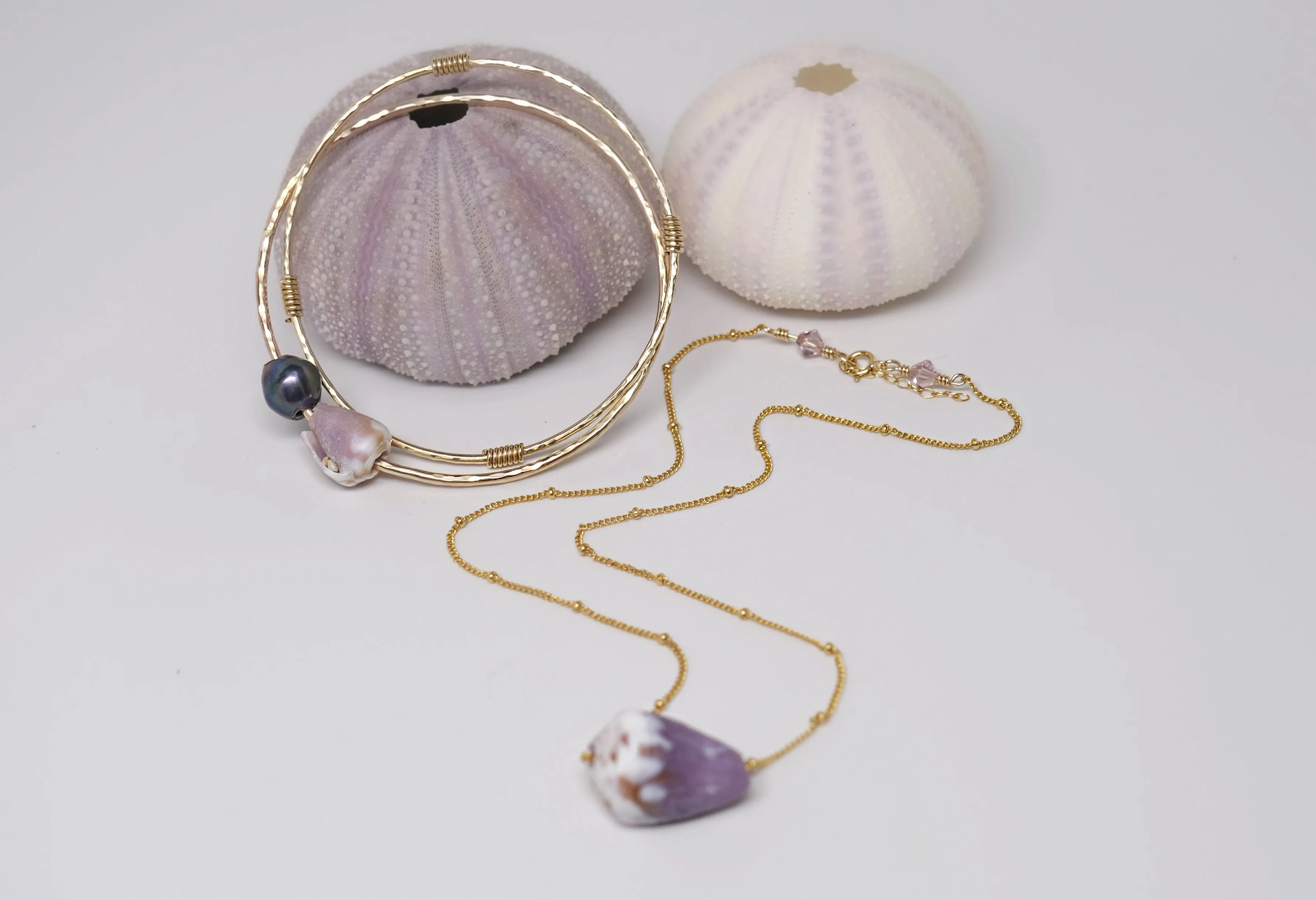 Purple Aura Necklace