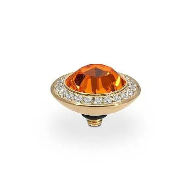 Qudo Tondo Deluxe 13mm Gold Topper - Sun