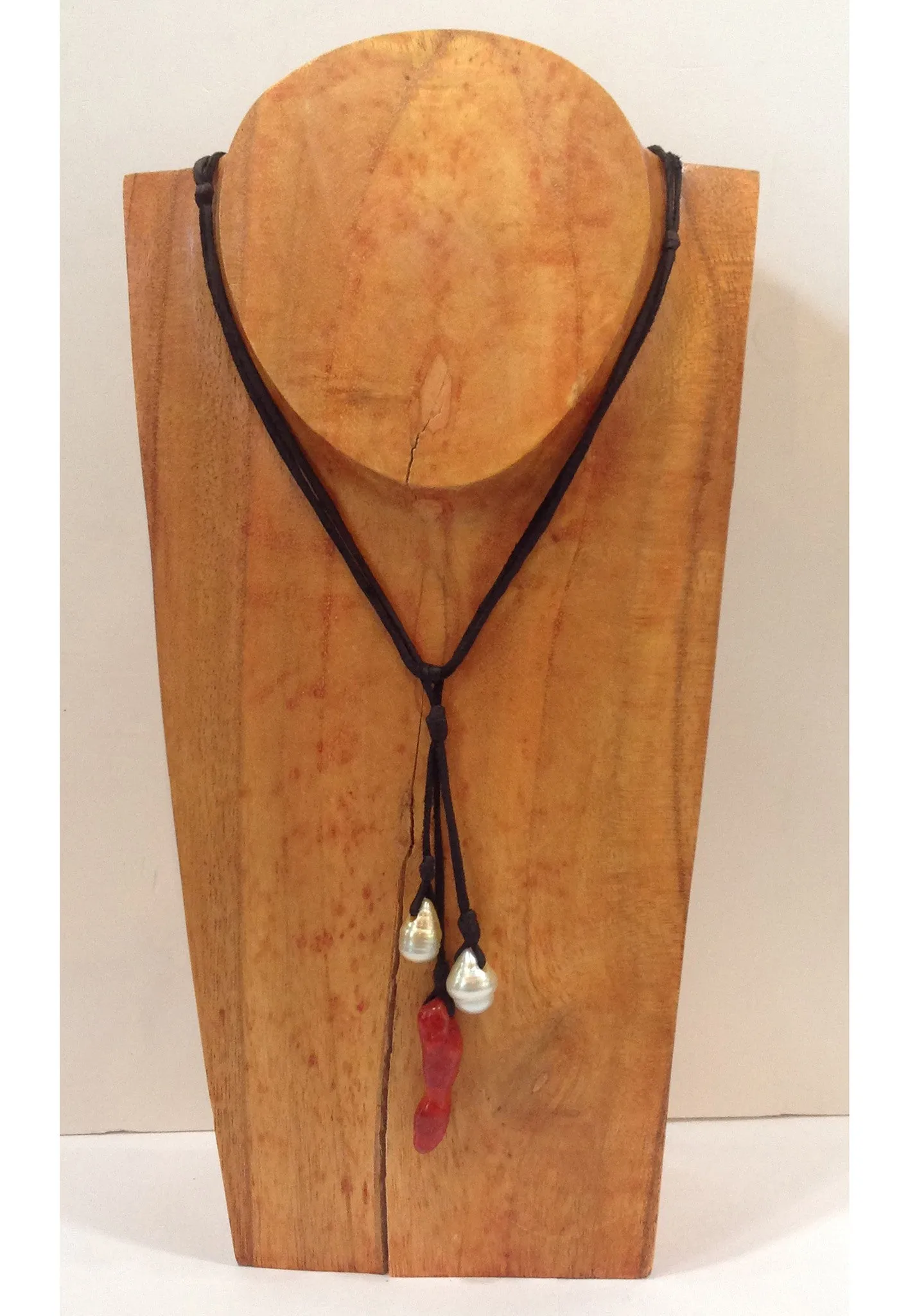 "Red Hot Chili Peppers" South Sea and Coral Unisex Necklace