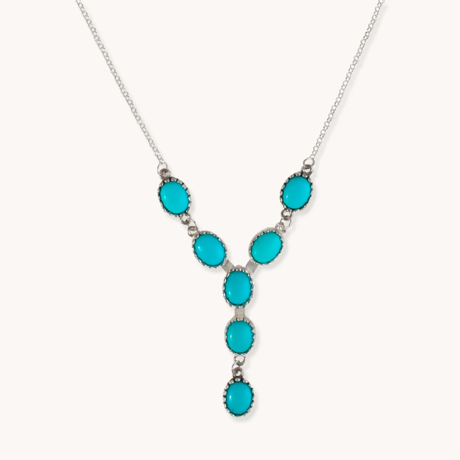 Radiante: Daybreak Turquoise Y-Necklace