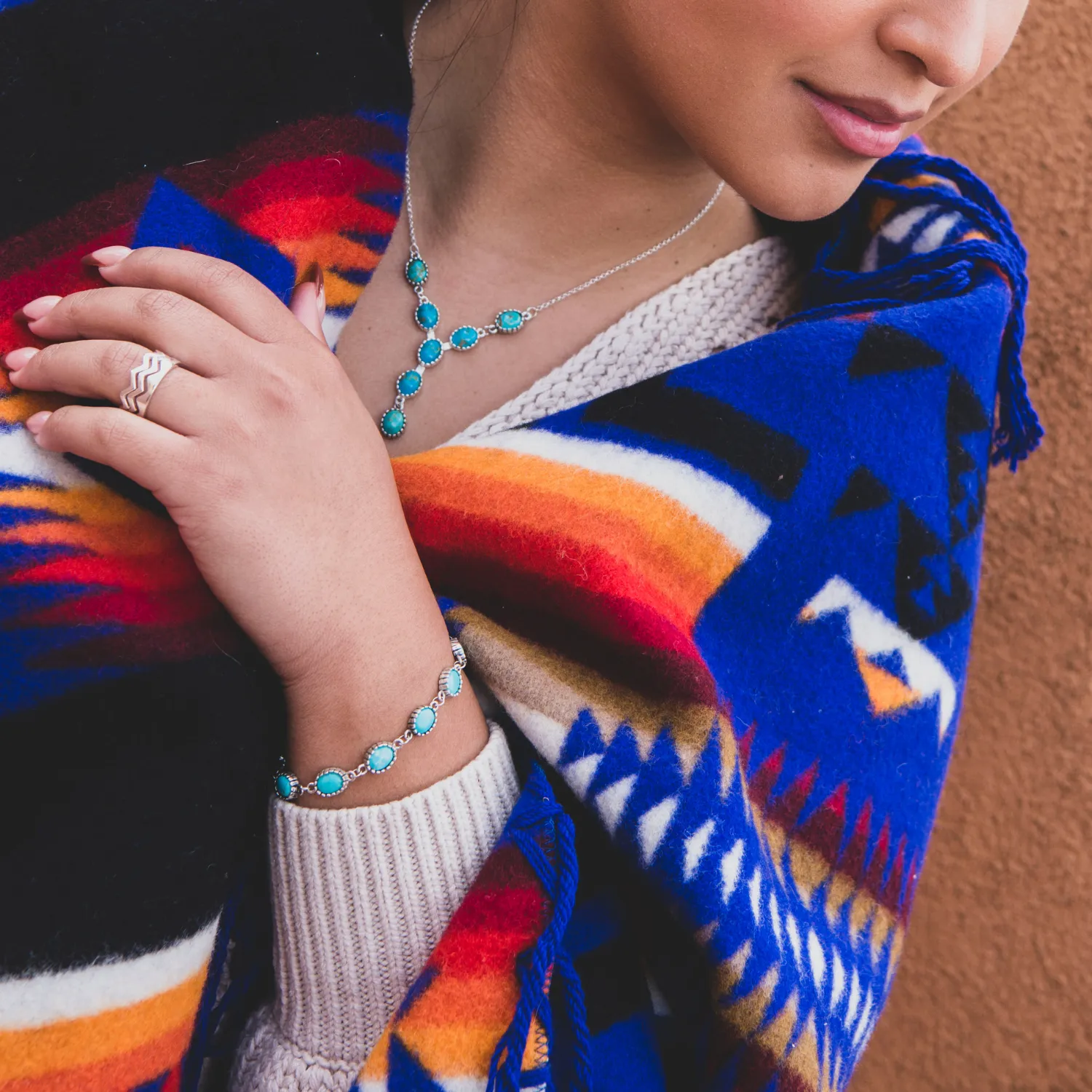 Radiante: Daybreak Turquoise Y-Necklace