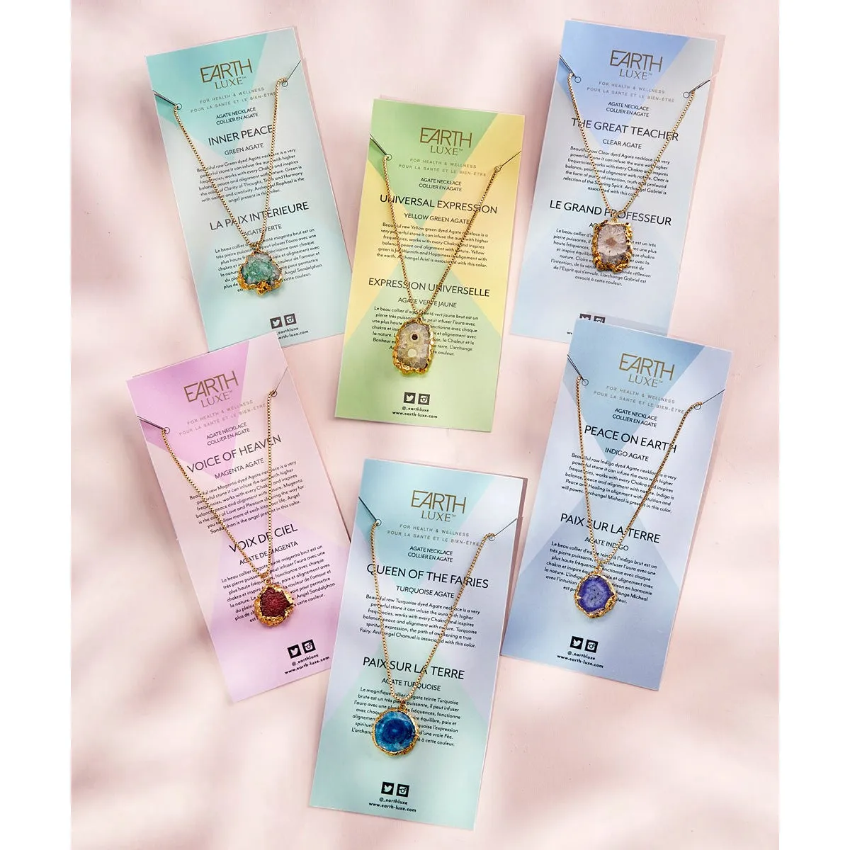 Raw Agate Necklaces