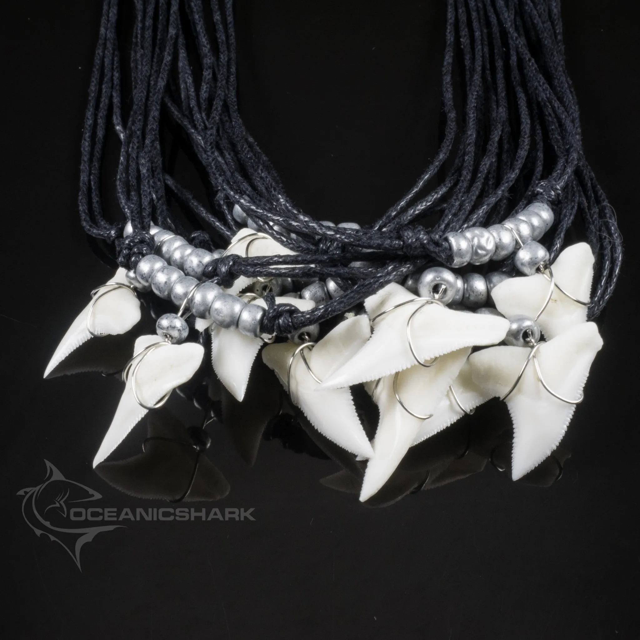 Real shark tooth necklace not fossil shark for sale  c7
