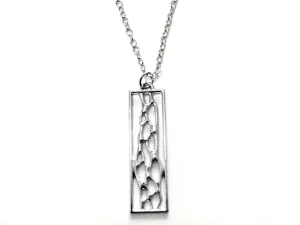 Rectangular Coral Necklace
