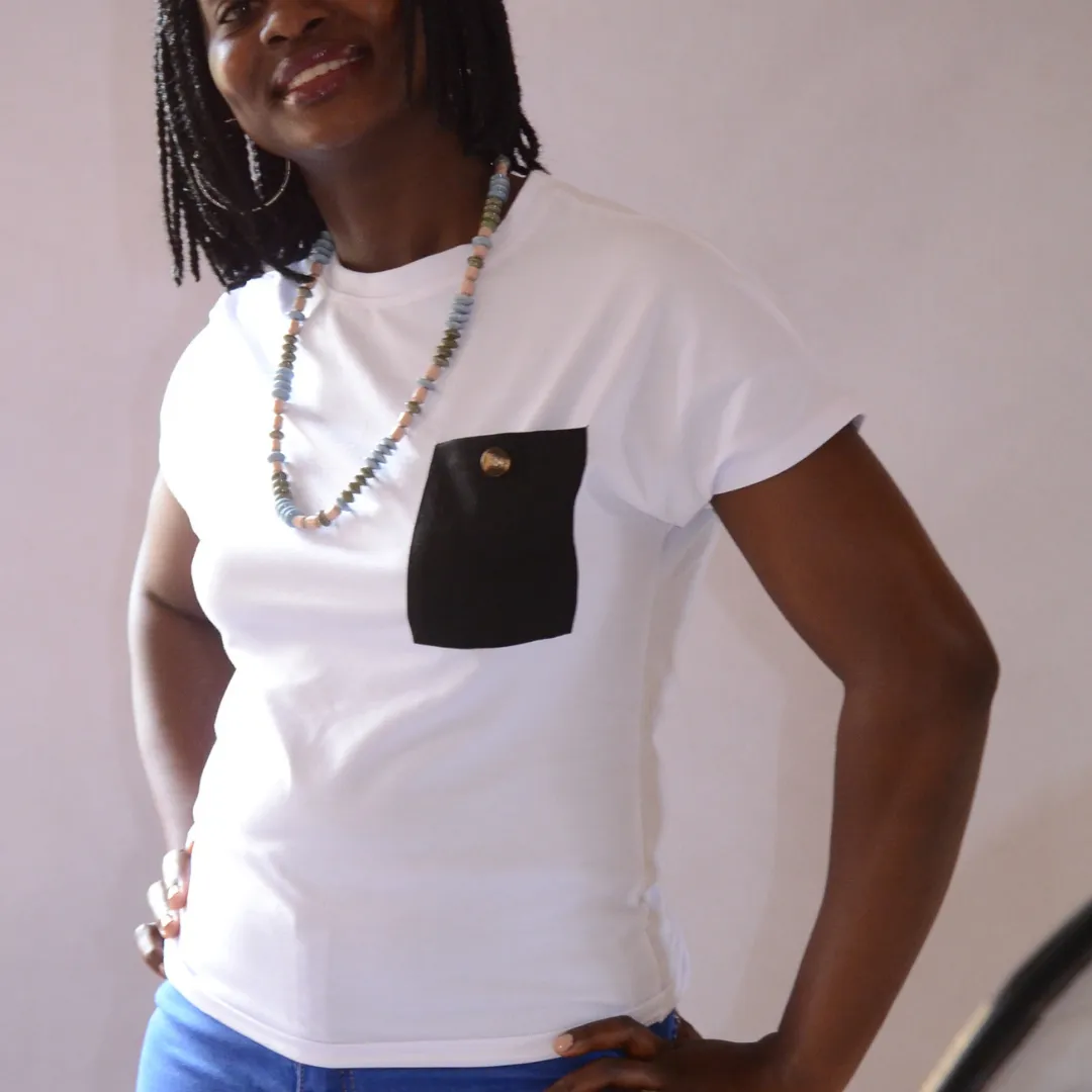 Recycled Paper Bead Necklace - Glamour Necklace