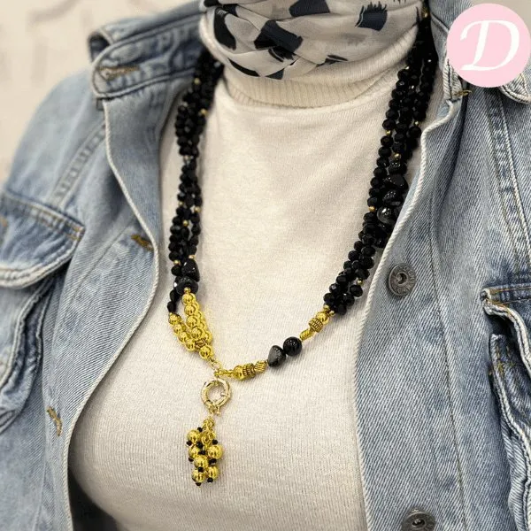 Reina Crystal Necklace - Crystal