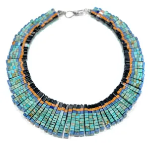 Reversible Mosaic Necklace