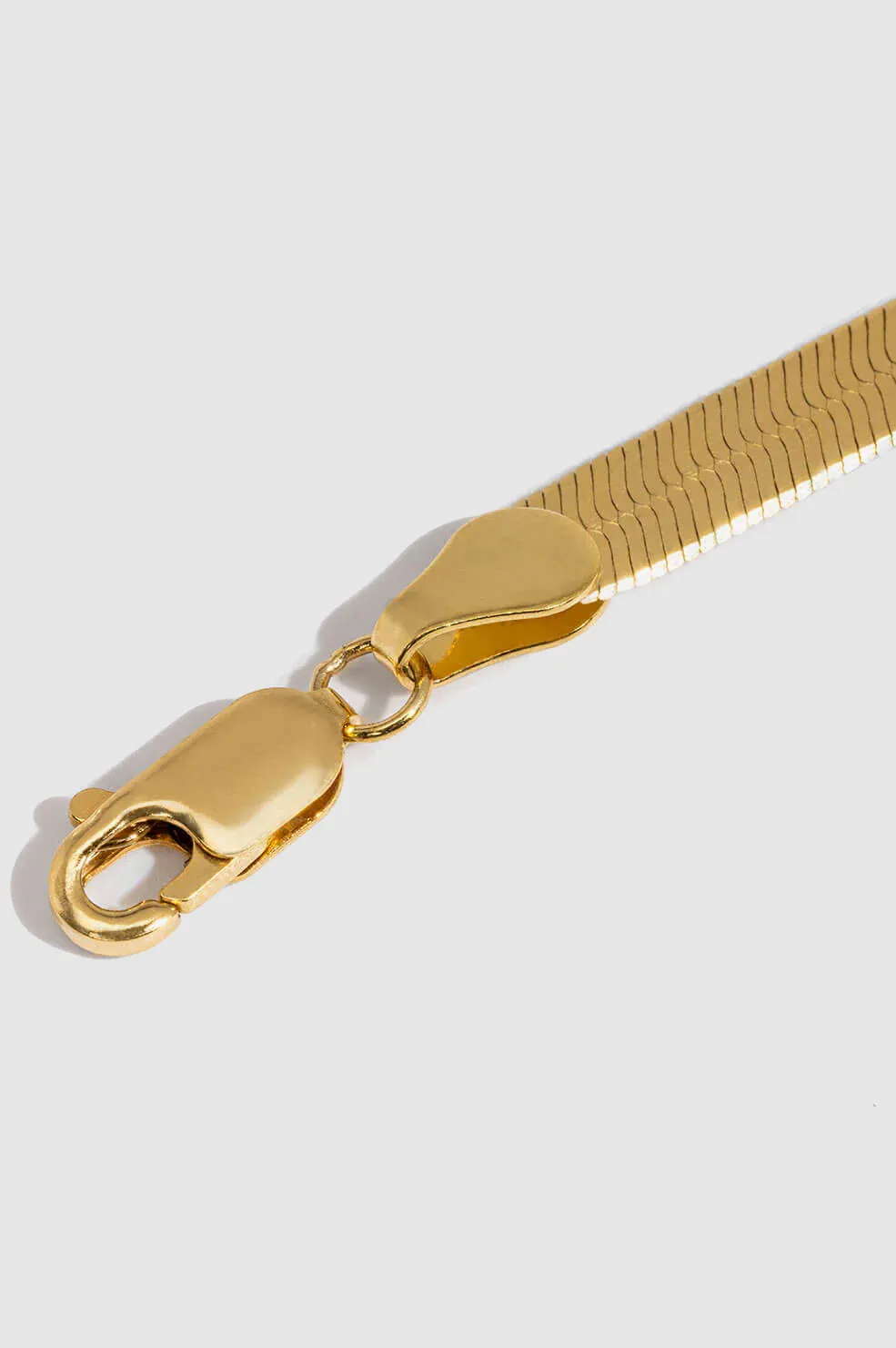 Ribbon Coil Necklace - 14k Gold