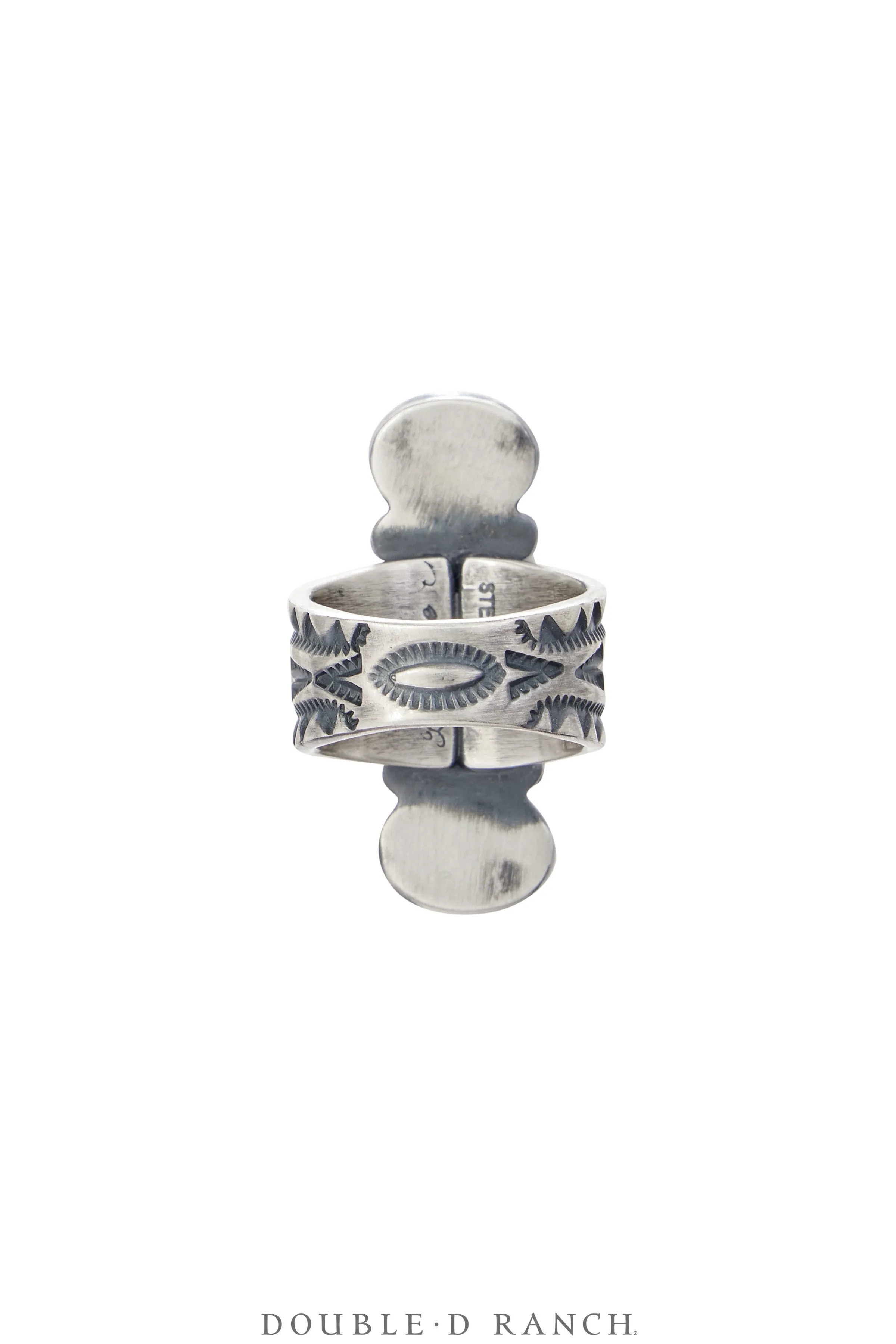 Ring, Cluster, Turquoise, Golden Hills,  Hallmark, Contemporary 6, 1709