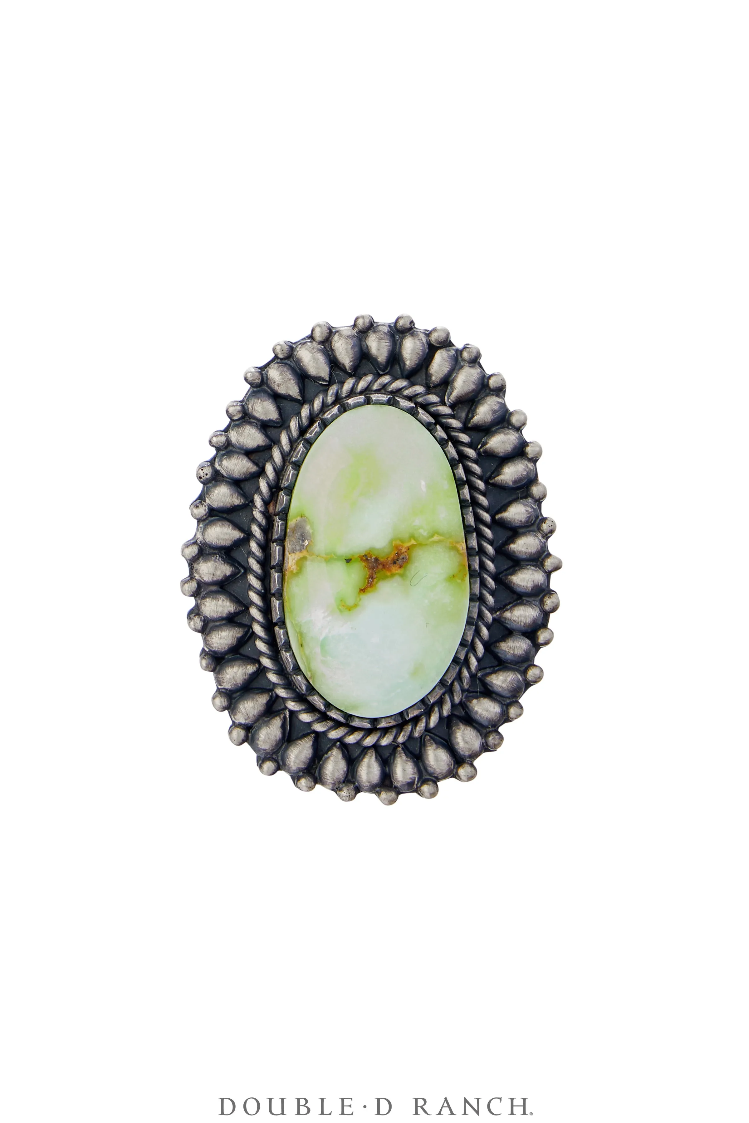 Ring, Natural Stone, Turquoise, Palomino Mine, Hallmark, Contemporary, 8, 1721