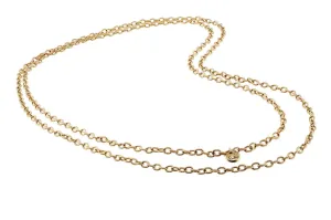 Rose Gold Pomellato Rope Chain
