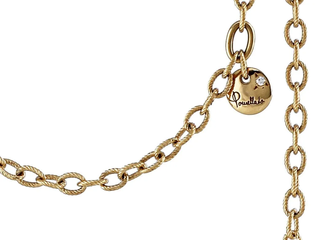 Rose Gold Pomellato Rope Chain