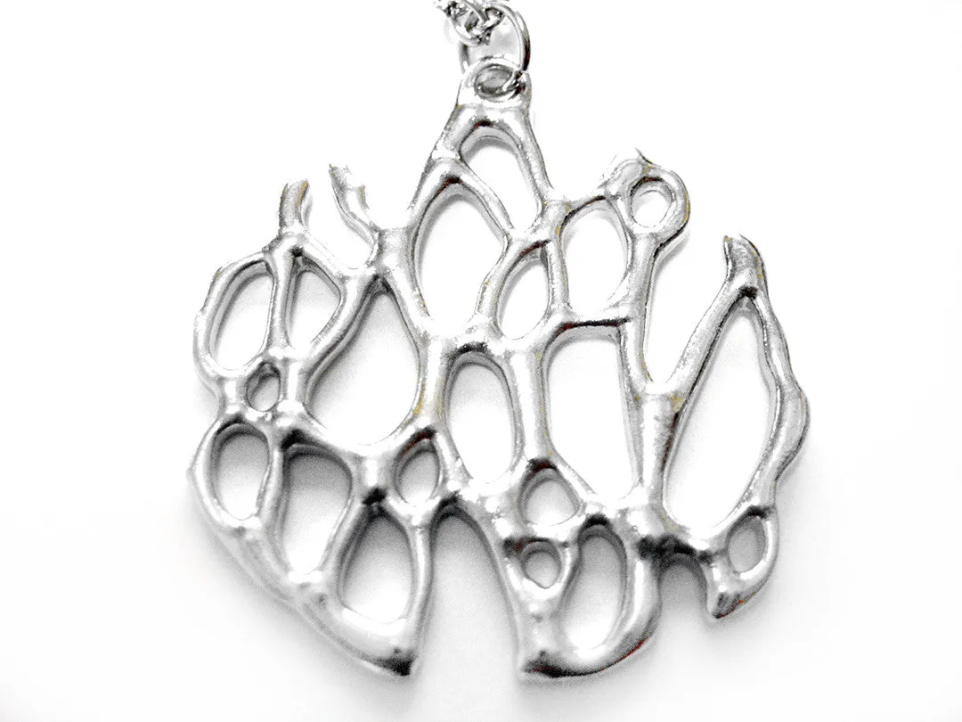 Round Coral Necklace