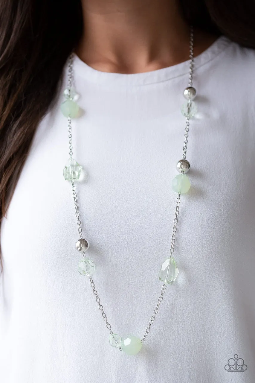 Royal Roller Green Paparazzi Necklace