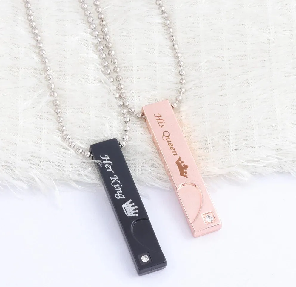Royalty Crystal Pendant Necklace Set