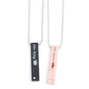 Royalty Crystal Pendant Necklace Set