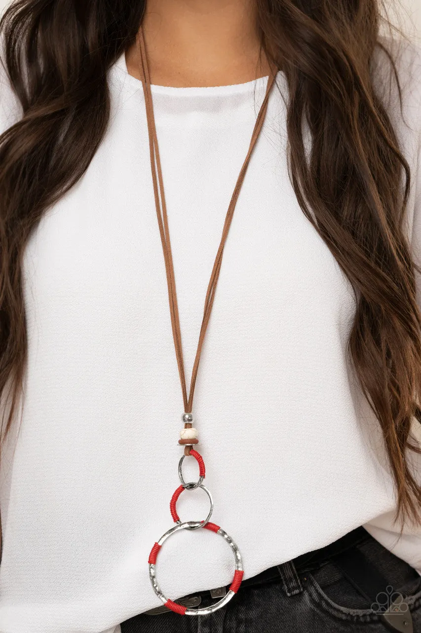 Rural Renovation Red Paparazzi Necklace