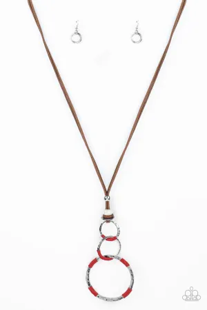 Rural Renovation Red Paparazzi Necklace