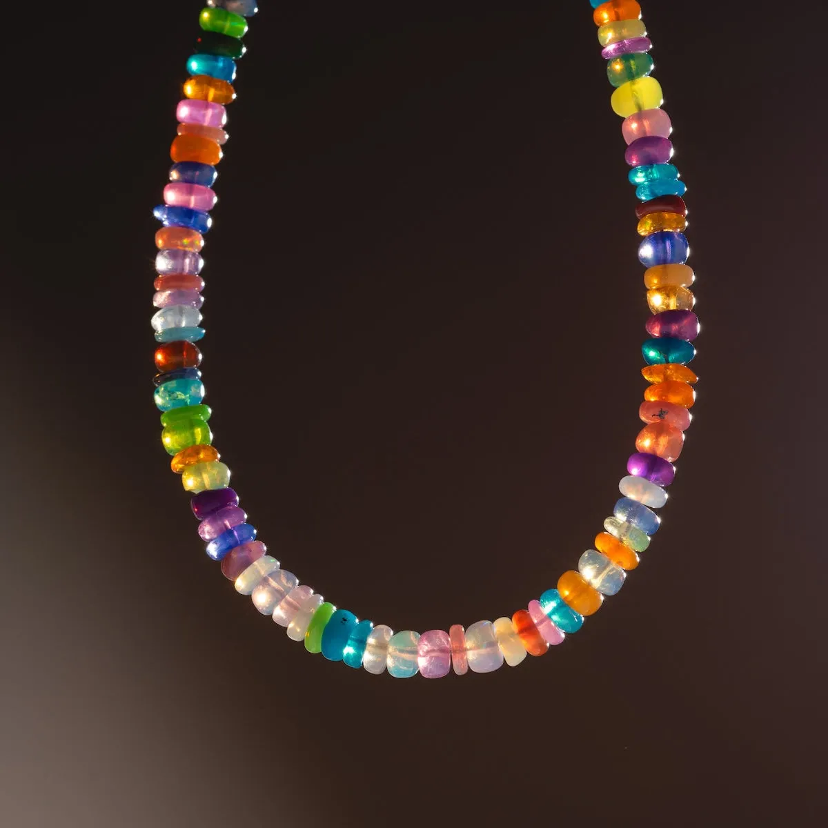 Sale! Beaded Gemstone Necklace