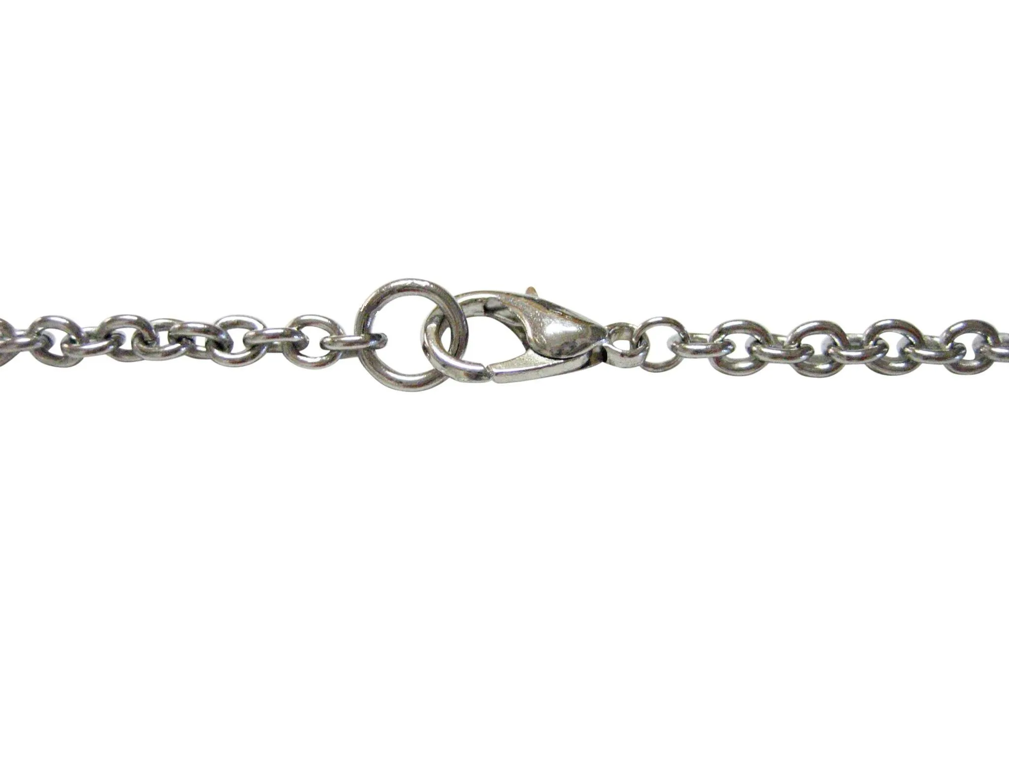 Scoped Hand Gun Pendant Necklace