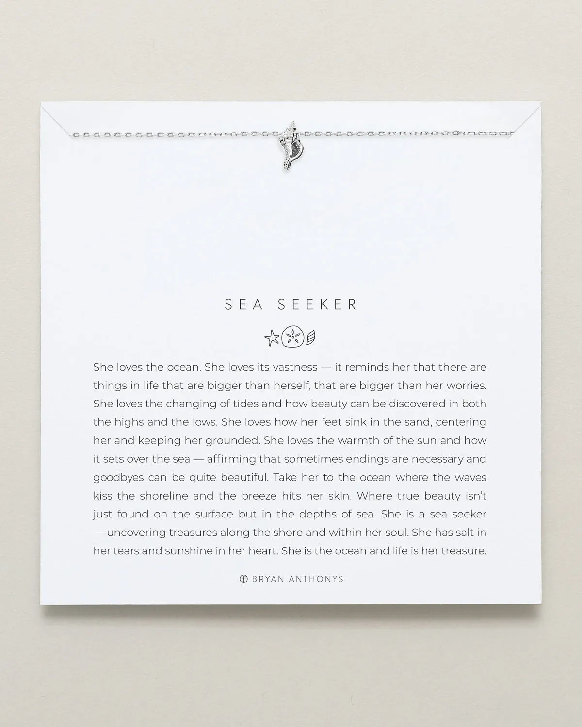 Sea Seeker Icon Necklace