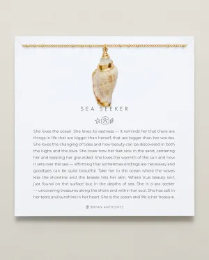 Sea Seeker Shell Necklace
