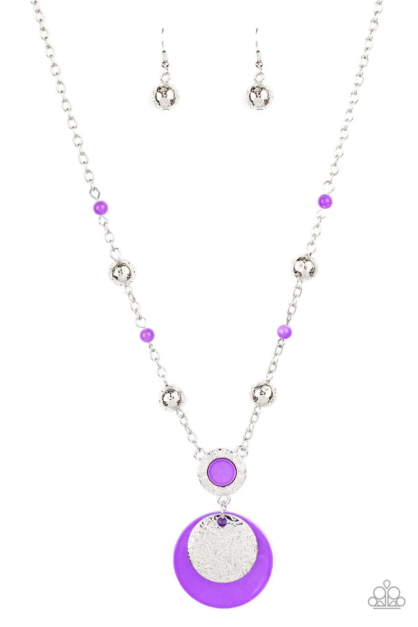 SEA the Sights Purple Paparazzi Necklace