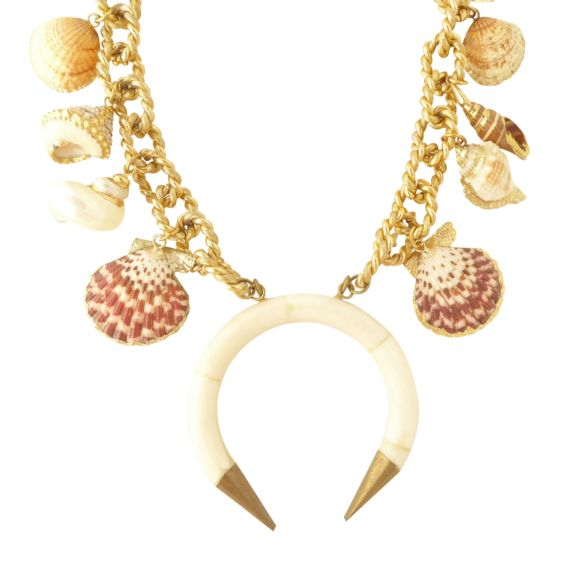 Seashell necklace