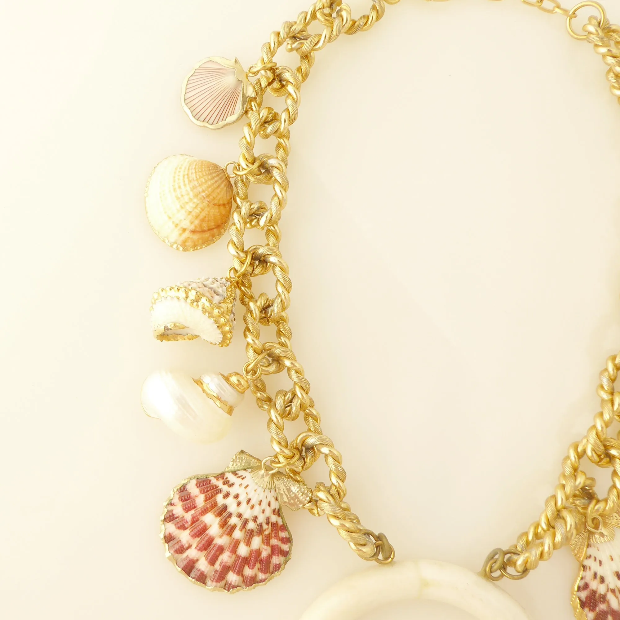 Seashell necklace