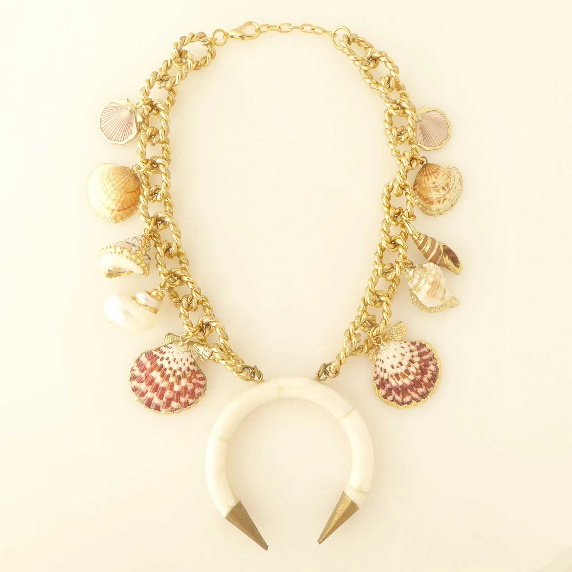 Seashell necklace