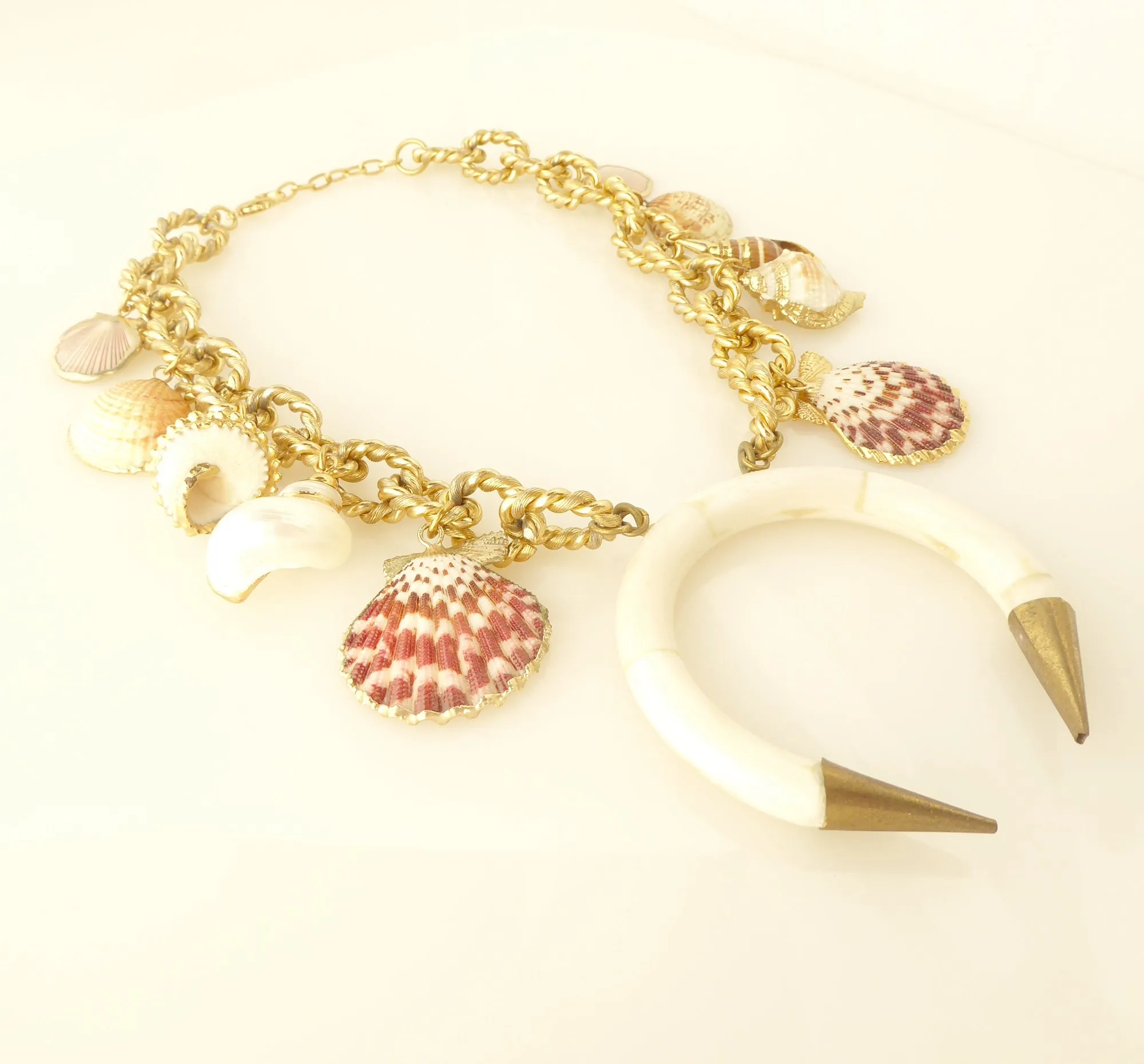 Seashell necklace