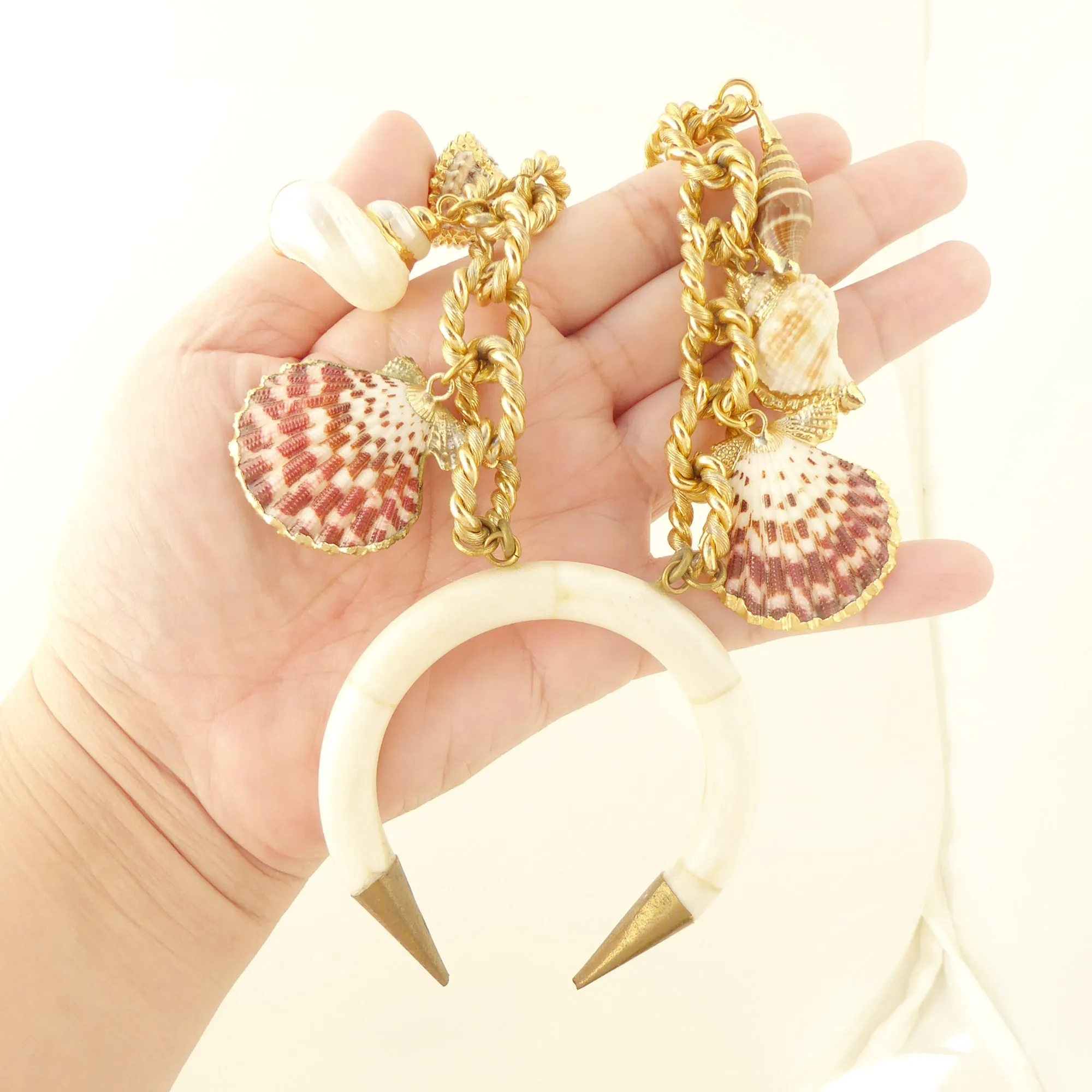 Seashell necklace