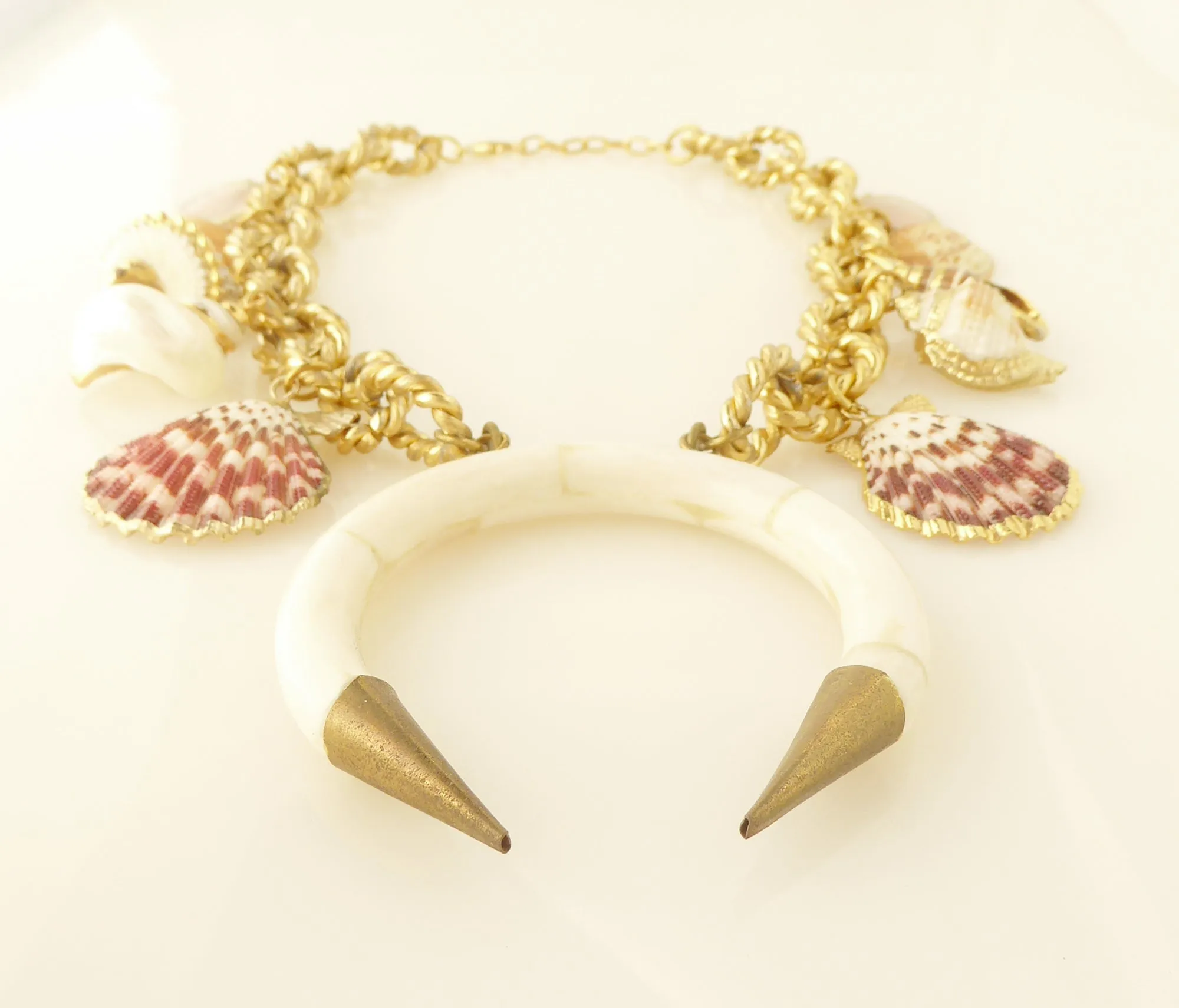 Seashell necklace