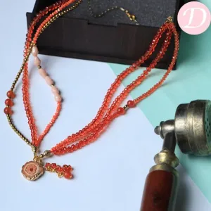 Sedra Seashell Necklace - Crystal and Seashell