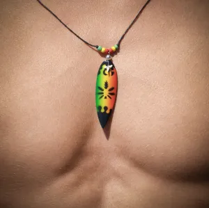 Shark teeth surf board marijuana happy high herbs rave c155