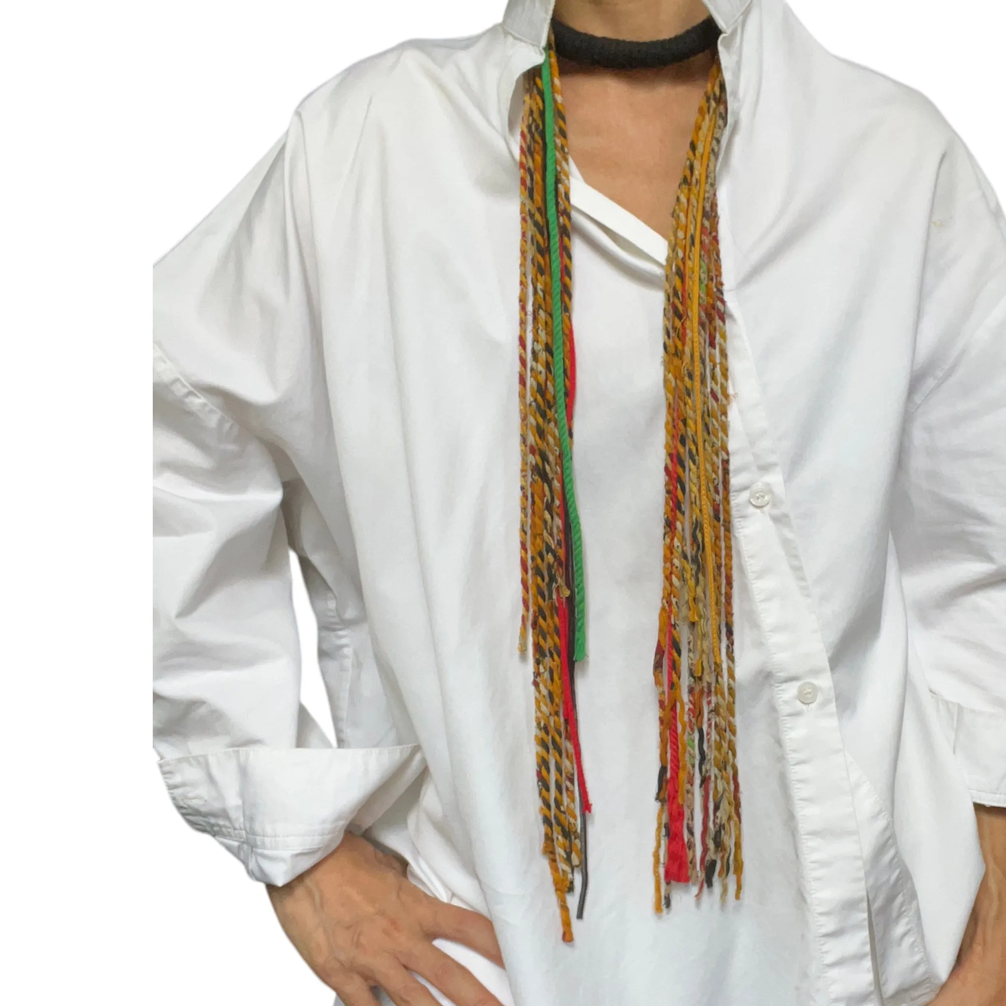 Sheena Handwoven High Priestess Rope Necklace